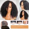 Ladoux 13x6 Lace Front Kinky Curly Wig HD Transparent Kinky Curly Frontal Closure Human Hair Wigs for Women 20Inch 180% Density Glueless Wig Pre Plucked With Baby Hair - Image 3